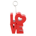 Red Love Photo/ Balloon Holder